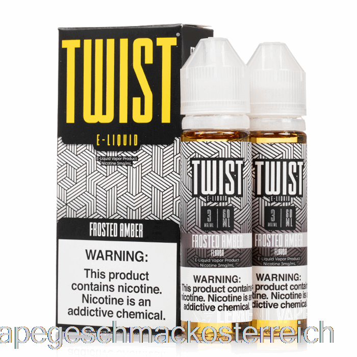 Frosted Amber – Cookie Twist E-Liquid – 120 Ml, 6 Mg Vape-Geschmack